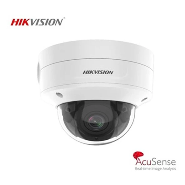 HIKVISION DS-2CD2783G2-IZS 8MP 2.8-12MM MOTORIZE LENS 40 METRE IR ACUSENSE DOME KAMERA ürün görseli 1