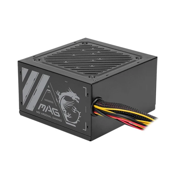 MSI MAG A500N-H 500W 120MM FAN NON-MODULER POWER SUPPLY ürün görseli 1