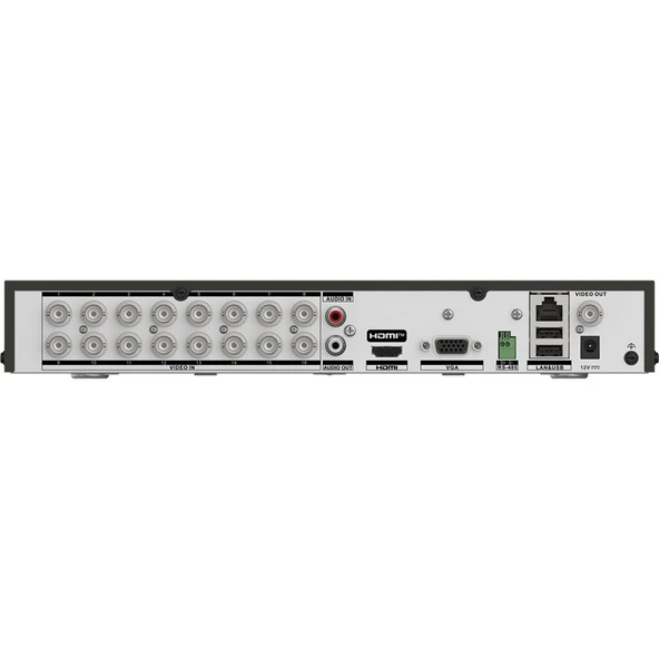 HIKVISION IDS-7216HQHI-M1/XT 16 KANAL 1 SATA H265+ 4MP/N ACUSEARCH DVR KAYIT CİHAZI ürün görseli 1