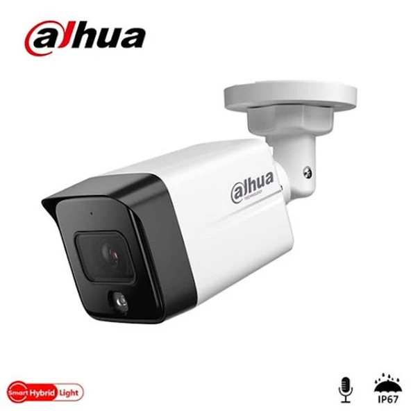 DAHUA IPC-HFW1230TC1-SA-0280B-S6 2MP 2.8MM LENS 30 METRE IR İNSAN VE ARAÇ ALGILAMA DAHİLİ MİKROFON IP BULLET KAMERA ürün görseli 1