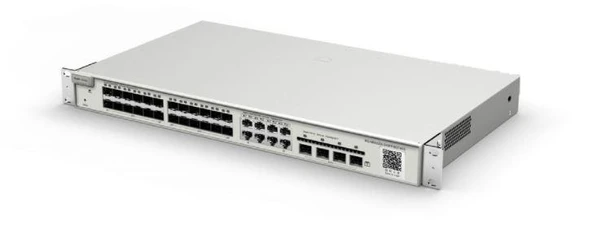 RUIJIE REYEE RG-NBS3200-24SFP/8GT4XS 24X1GB SFP+8 PORT BAKIR+4X10G SFP YÖNETİLEBİLİR RACKMOUNT SWITCH ürün görseli 1
