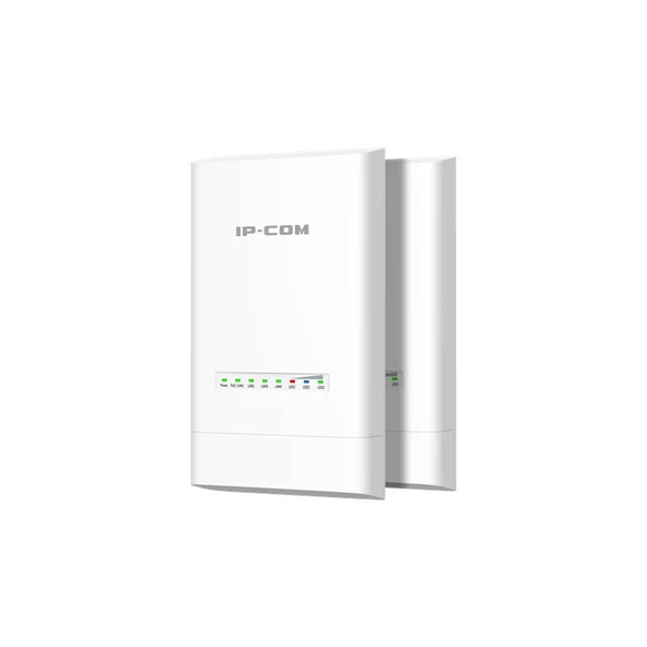IP-COM CPE6S-KIT 5GHZ 867MBPS 5KM PTP DIŞ ORTAM 2LI SET TAK ÇALIŞTIR ACCESS POINT(ADAPTÖRLÜ) ürün görseli 1