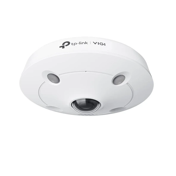 TP-LINK VIGI INSIGHT S655I 5MP 1.44MM LENS 360 DERECE 10 METRE IR ÇİFT YÖNLÜ KONUŞMA IK10 FISHEYE IP KAMERA ürün görseli 1