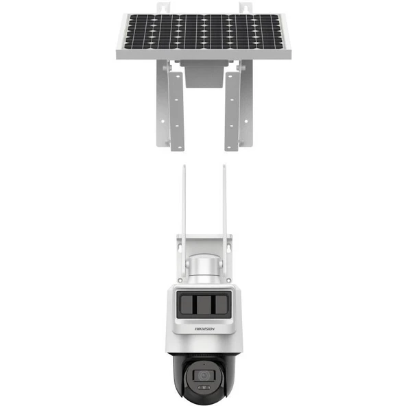 HIKVISION DS-2DE2C200IWG-K/4G/C05S10 2MP 2.8MM LENS 30 METRE GECE GÖRÜŞÜ PIR+RADAR PAN/TILT IP66 4G SOLAR KAMERA ürün görseli 1