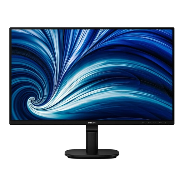 23.8 PHILIPS 24B2N2200/00 IPS 4MS 120MHZ 1XVGA 1XHDMI 1XDP FHD 1920X1080 HOPARLÖR VESA SİYAH (5 YIL GARANTİ) ürün görseli 1