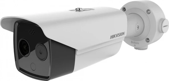 HIKVISION DS-2TD2617-3/QA N/W 2MP 4MM OPTIK LENS/ 160X120 3.1MM HEATPRO BI-SPECTRUM TERMAL BULLET KAMERA ürün görseli 1