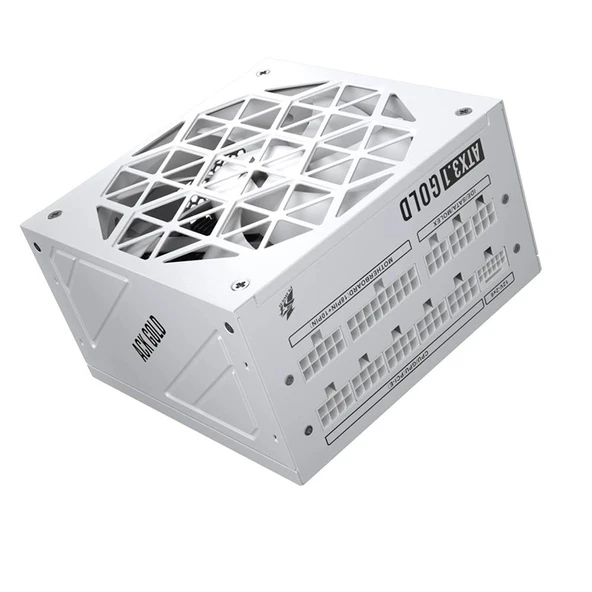 1ST PLAYER ACK 850W 80+ GOLD FULL MODÜLER APFC ATX3.1/PCI-E 5.1 7 YIL GARANTİLİ BEYAZ GÜÇ KAYNAĞI ürün görseli 1