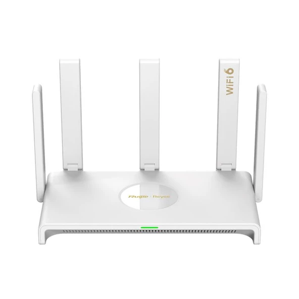 RUIJIE REYEE RG-EW3000GX 4 PORT GIGABIT 2.4/5GHZ 5 DBI 3000MBPS WIFI6 2X2 MIMO CLOUD YÖNETİLEBİLİR HOME ROUTER ürün görseli 1