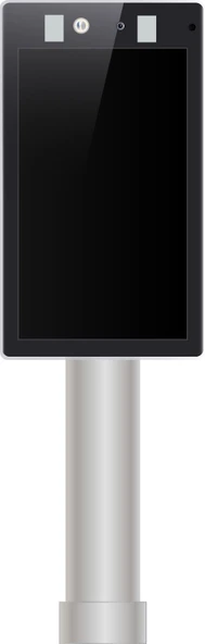 URANIUM ST-8201R-8T 8 INC YUZ TANIMA ISI OLCER ACCESS KONTROL TERMINALI ürün görseli 1