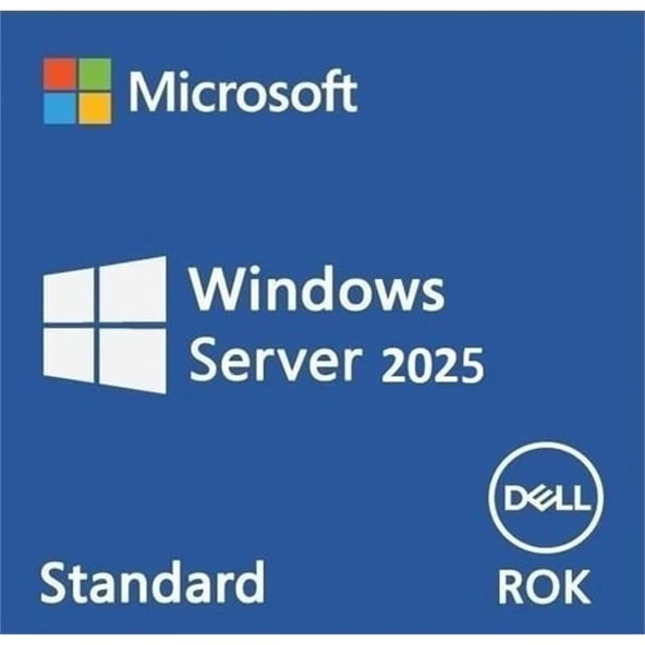 DELL WINDOWS SERVER 2025 STANDART W2K25STD-ROK 634-CVFM ürün görseli 1