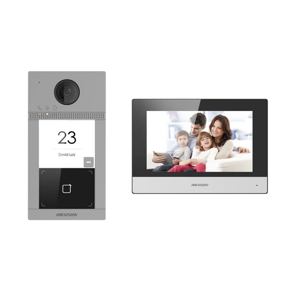 HIKVISION DS-KIS604-S VILLA TIPI INTERKOM SETİ ürün görseli 1