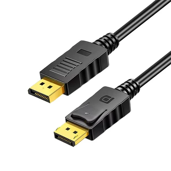 SENSEI SP-DP/DP-0018 4K 60HZ DP TO DP 1.8 METRE ALTIN UÇLU DISPLAY PORT KABLO ürün görseli 1
