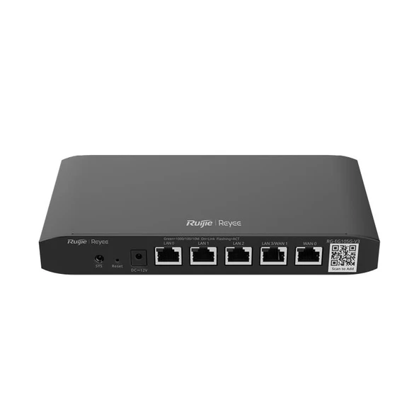 RUIJIE REYEE RG-EG105G-V3 5 PORT GIGABIT 600MBPS CLOUD YÖNETİLEBİLİR ROUTER ürün görseli 1