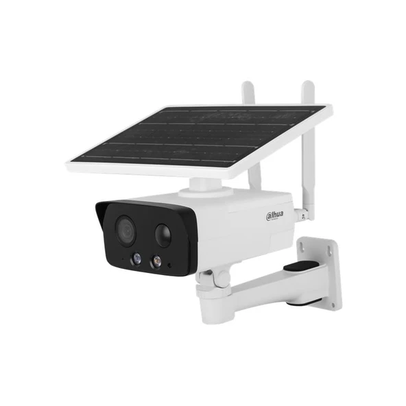 DAHUA IPC-HFW2431DG-4G-SP-EAU-B 4MP 3.6MM LENS 50 METRE IR/30 METRE RENKLİ ÇİFT YÖNLÜ KONUŞMA 4G SOLAR BULLET KAMERA ürün görseli 1