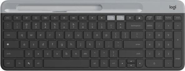 LOGITECH K580 Q SLIM MULTI-DEVICE BLUETOOTH(R) KABLOSUZ KLAVYE SİYAH 920-010624 ürün görseli 1