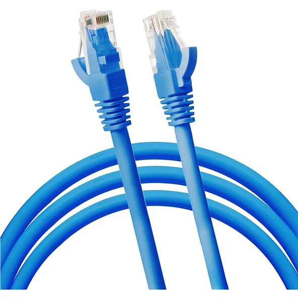 SENSEI S-CAT6UTP1M UTP CAT6 1 METRE MAVİ RENK PATCH KABLO ürün görseli 1