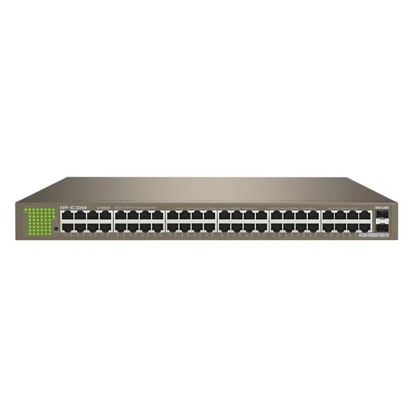 IP-COM IP-G1050F 48 PORT GIGABIT + 2X1GB SFP PORT RACKMOUNT SWITCH ürün görseli 1