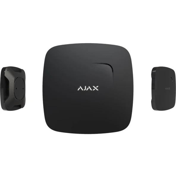 AJAX FIREPROTECT 85DB ISI VE DUMAN KABLOSUZ DEDEKTÖR SİYAH RENK ürün görseli 1