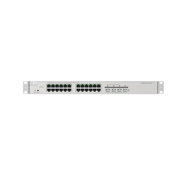 RUIJIE REYEE RG-NBS5100-24GT4SFP-P 24 PORT GIGABIT + 4X1GB SFP UPLINK L3 YÖNETİLEBİLİR 370W POE SWICH ürün görseli 1