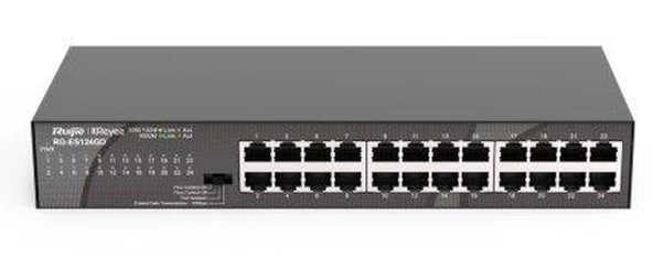 RUIJIE REYEE RG-ES124GD 24 PORT GIGABIT METAL KASA SWITCH ürün görseli 1