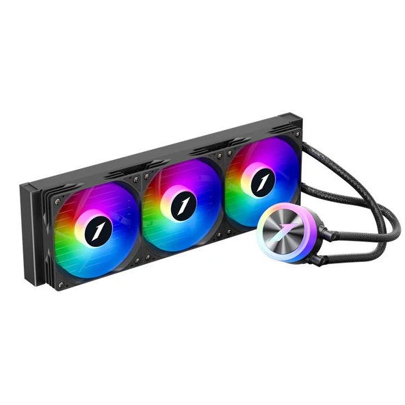 1ST PLAYER THUNDERSTORM TS1 360MM SİYAH ARGB AM5 / LGA1700 İŞLEMCİ SIVI SOĞUTUCU ürün görseli 1