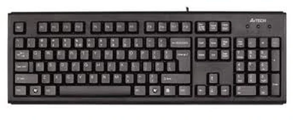 A4 TECH KM-720 F TR MM SİYAH USB KABLOLU KLAVYE ürün görseli 1