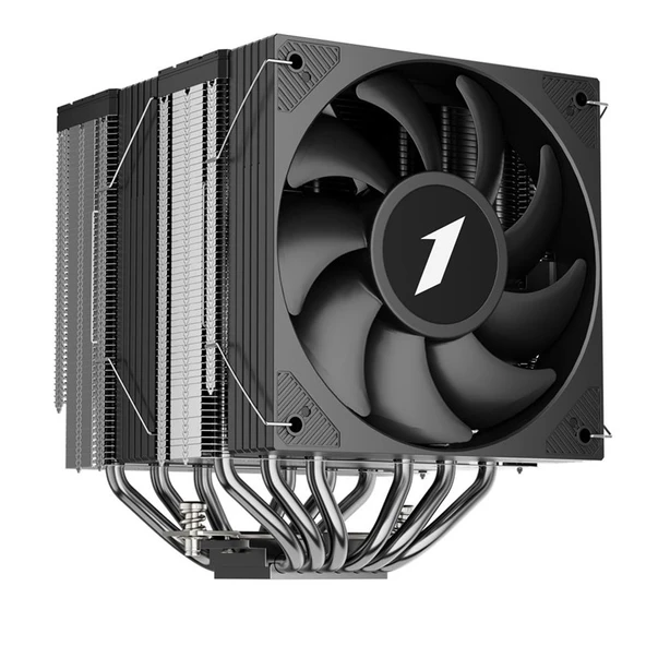 1ST PLAYER CRYO CY12D SİYAH 2X120MM 4PIN PWM AM4-5/LGA 1851-1700 KULE TİPİ İŞLEMCİ HAVA SOĞUTUCU ürün görseli 1