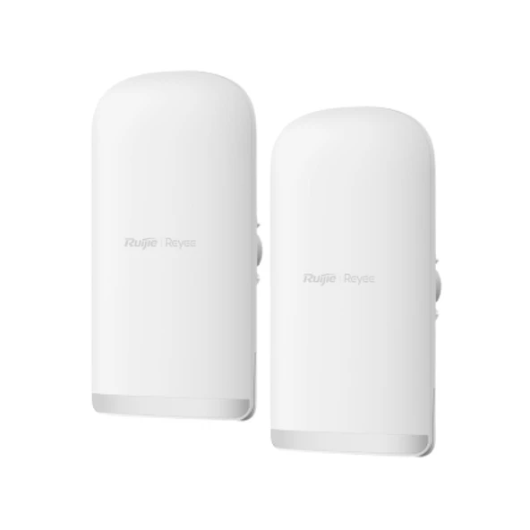 RUIJIE REYEE RG-EST350G 2.4/5GHZ 867MBPS 3 PORT GB 5KM PTP/PTMP 31 DERECE DIŞ ORTAM 2LI SET ACCESS POINT(ADAPTÖRLÜ) ürün görseli 1