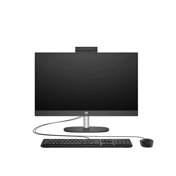 HP AIO PRO 240 G10 CV3W7ES INTEL ULTRA 5-125U 32GB 512SSD 23.8 DOS SİYAH ürün görseli 1