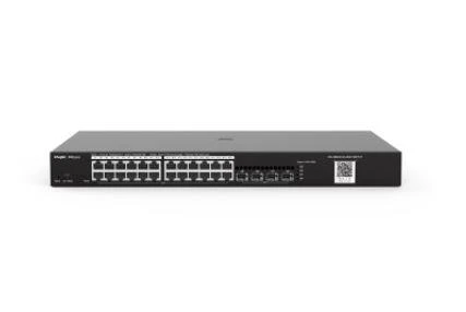 RUIJIE REYEE RG-NBS3100-24GT4SFP 24 PORT GIGABIT + 4X1GB SFP UPLINK L2 YÖNETİLEBİLİR RACKMOUNT SWITCH ürün görseli 1