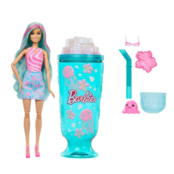 JKF62 Barbie POP Reveal Sürpriz Bebek - Mavi Saçlı ürün görseli 1