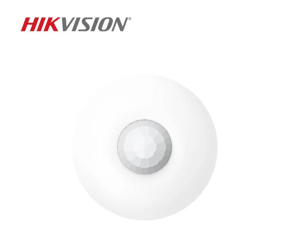HIKVISION DS-PDCL12-EG2-WE KABLOSUZ ALARM TAVAN TİPİ PIR DEDEKTÖR ürün görseli 1