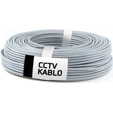 SENSEI 2+1 (2X0,22MM) CCA 100 METRE CCTV BNC KABLO ürün görseli 1