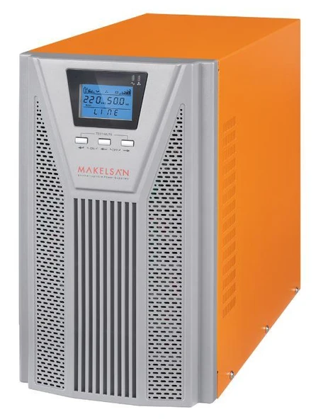 MAKELSAN POWERPACK SE 3KVA 1F/1F (6X9AH) 5/10DK ONLINE UPS ürün görseli 1
