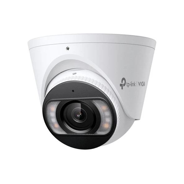 TP-LINK VIGI INSIGHT S455 5MP 2.8MM LENS 30 METRE 7/24 FULL COLOR İNSAN/ARAÇ ALGILAMA DAHİLİ MİKROFON IP67 DOME KAMERA ürün görseli 1