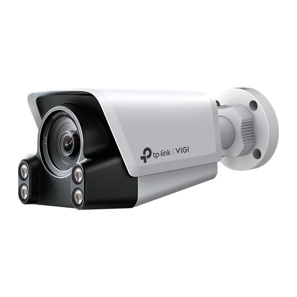 TP-LINK VIGI C340S 4MP 4MM LENS 30 METRE 7/24 FULL COLOR PRO SESLİ VE IŞIK ALARM DAHİLİ MİKROFON BULLET IP KAMERA ürün görseli 1