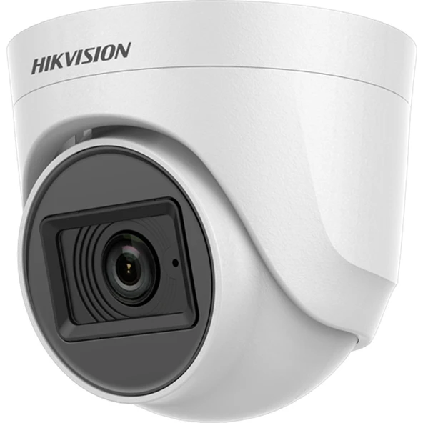 HIKVISION DS-2CE76H0T-ITPFS 5MP 2.8MM LENS 20METRE IR PLASTİK KASA 4IN1 DOME KAMERA ürün görseli 1