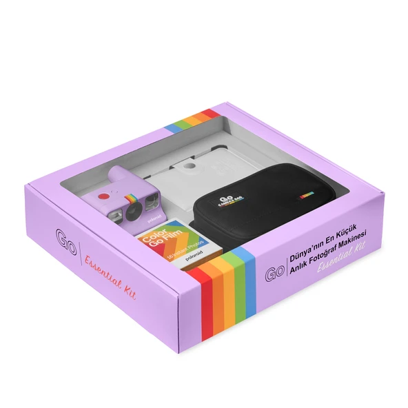 Polaroid Go Gen2 Kamera Başlangıç Seti - Mor - Resim 2
