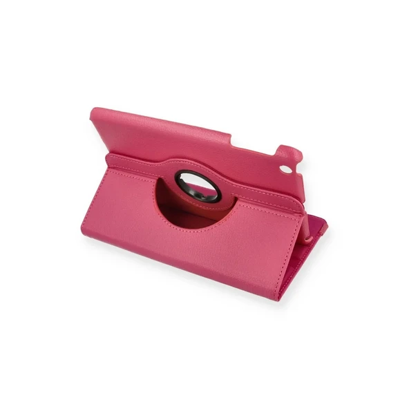 Apple İpad Mini 1 Kılıf 360 Tablet Deri Kılıf - Pembe ürün görseli 1