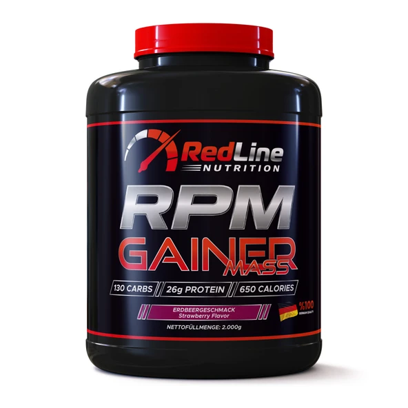 Redline Nutrition RPM Mass Gainer 2000 Gr-Çilek-Aroma ürün görseli 1