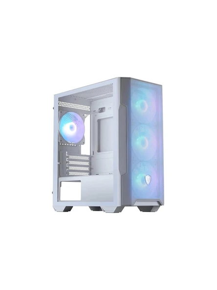 MSI MAG Forge M100R ARGB Fanlı Beyaz Micro ATX Oyuncu Kasası ürün görseli 1