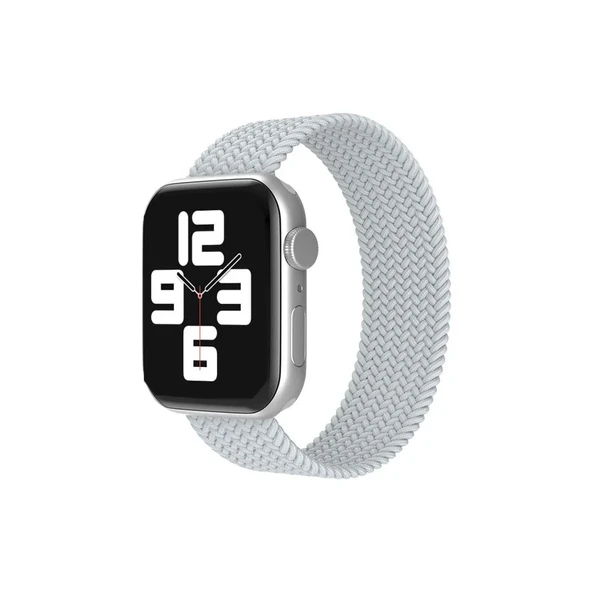 Apple Watch 38mm Ayarlı Solo Silikon Kordon - Beyaz ürün görseli 1