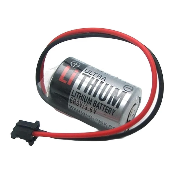 Toshiba Er3v 3.6v 1/2aa Size Lithium Pil - Siyah Soket ürün görseli 1