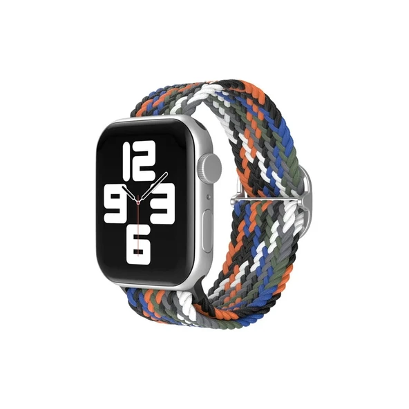 Apple Watch 42mm Kordon - Gri-turuncu ürün görseli 1