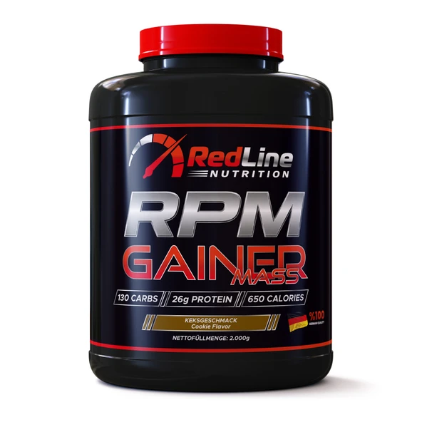 Redline Nutrition RPM Mass Gainer 2000 Gr-Biskuvi-Aroma ürün görseli 1