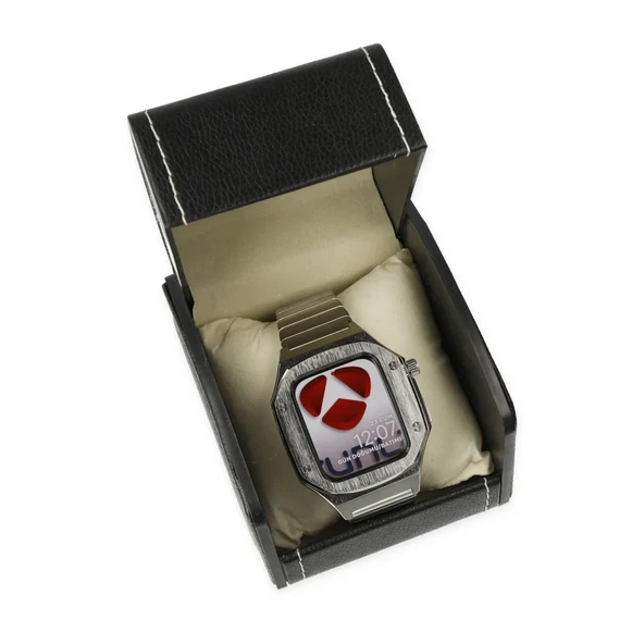 Apple Watch 45mm Kr409 Metal Kordon - Gümüş ürün görseli 1