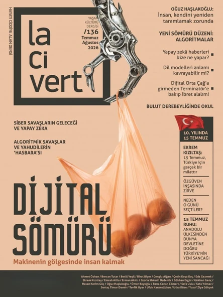 Lacivert Dergi 136.Sayı Temmuz-Ağustos 2026 ürün görseli 1