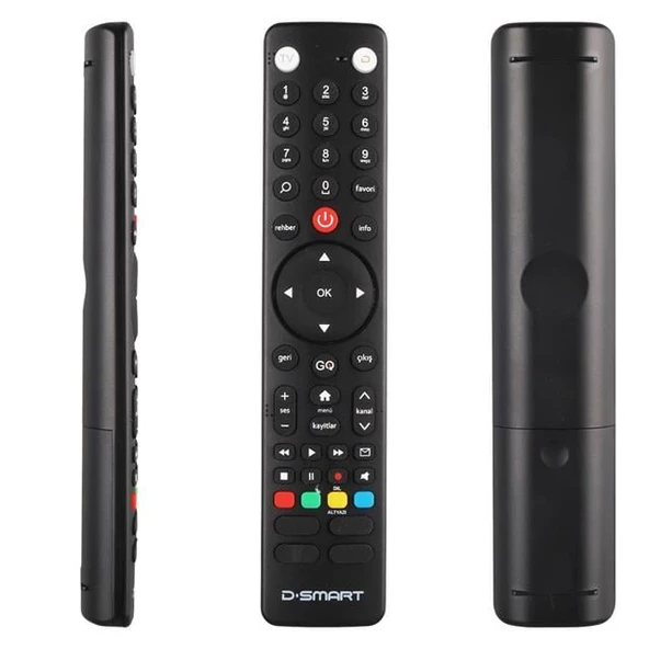 Weko D-Smart Yeni Seris GO Tuşlu HD Uydu Alıcı Kumandası ürün görseli 1