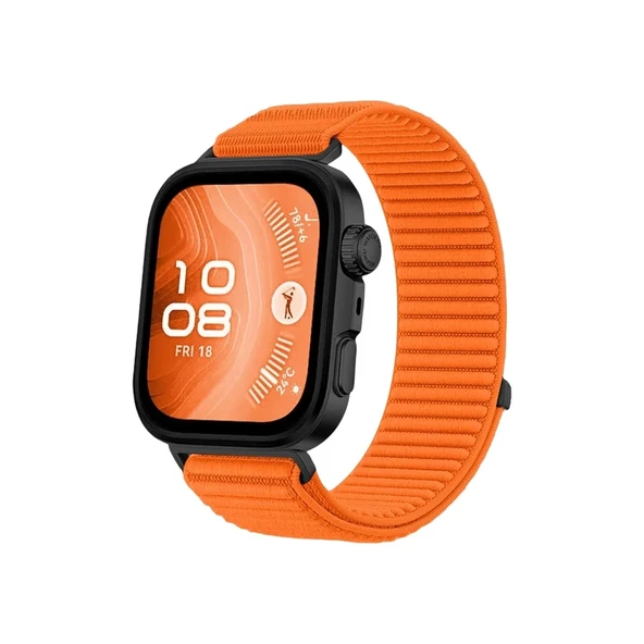 Huawei Fit 4 Braid Kordon (saat Değildir) - Turuncu ürün görseli 1