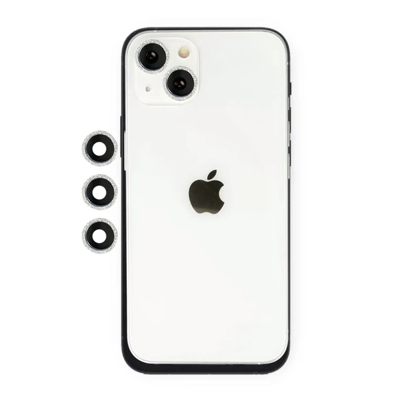 Apple İphone 14 Shine Kamera Lens - Gümüş ürün görseli 1